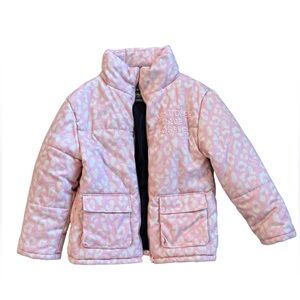 Stylish Pink Puffer Jacket